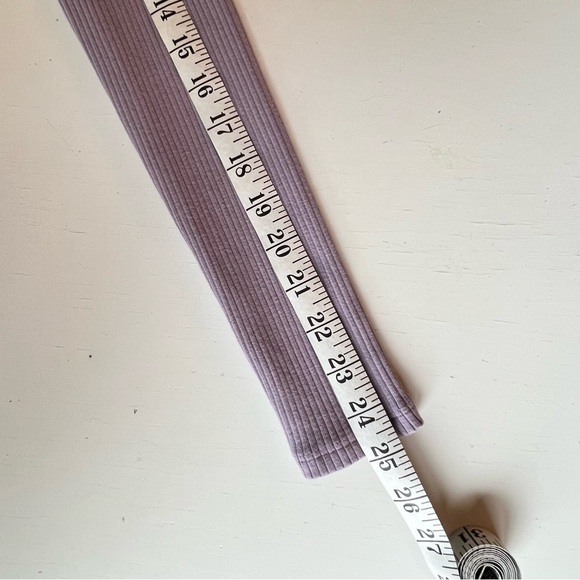 TNA Mock Neck Full Zip Long Sleeve Crop T-Shirt - Picture 9 of 13